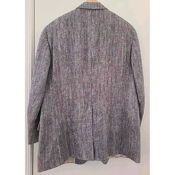 Mark Shale Harris Tweed 100% Wool 2 Button Blazer Sport Coat Jacket Vintage 38S - Picture 10 of 10